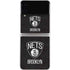 NBA Brooklyn Nets Distressed Galaxy Z Flip4 5G Skin